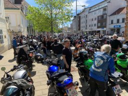 Bikeweihe in Schwechat